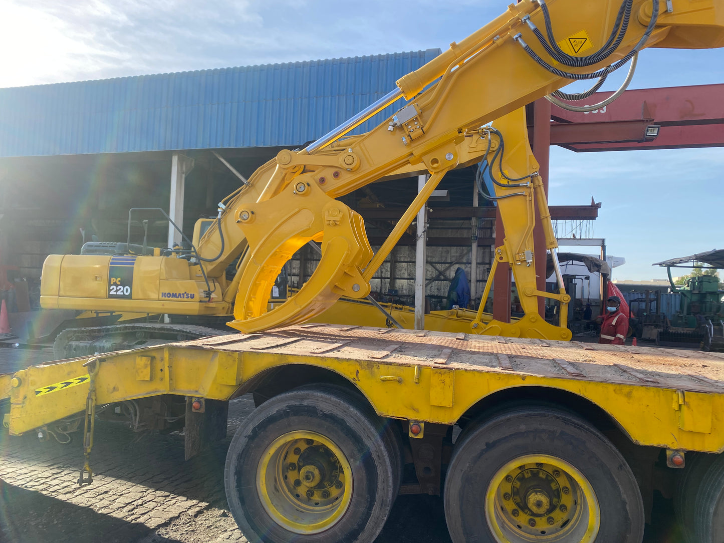 Long Reach Boom