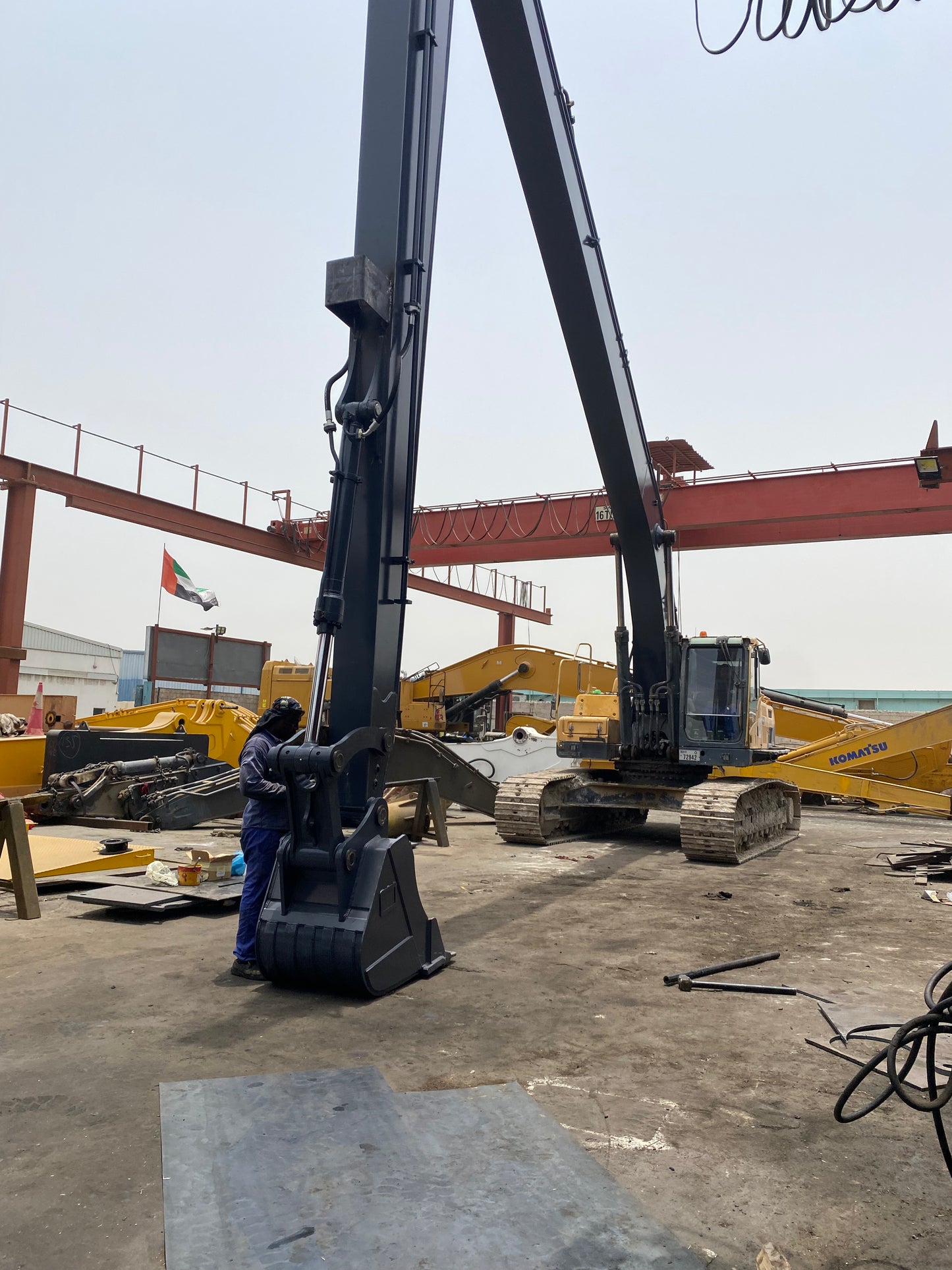Long Reach Boom