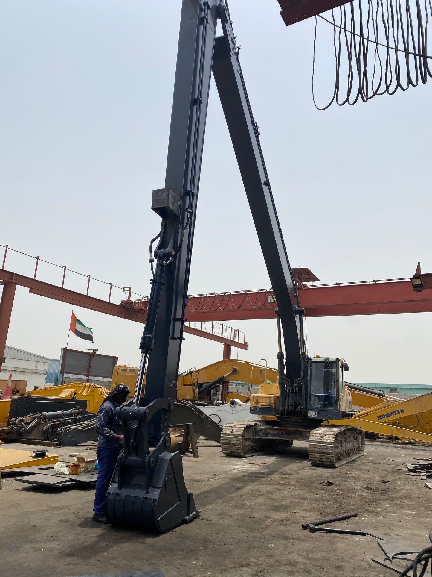 Long Reach Boom