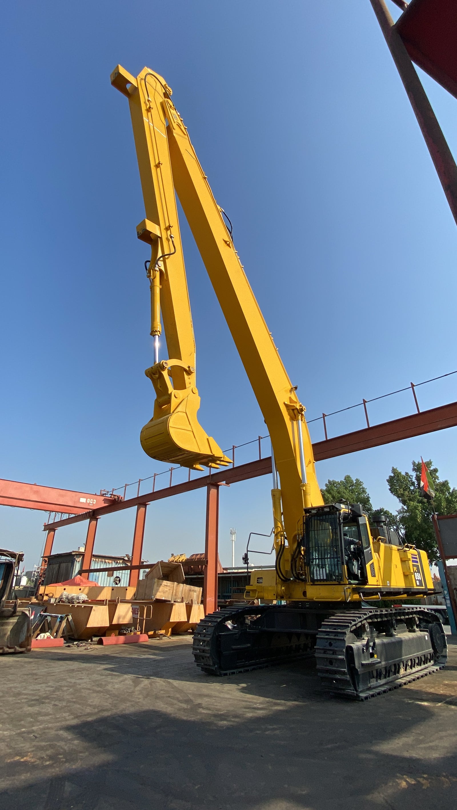 Long Reach Boom in UAE