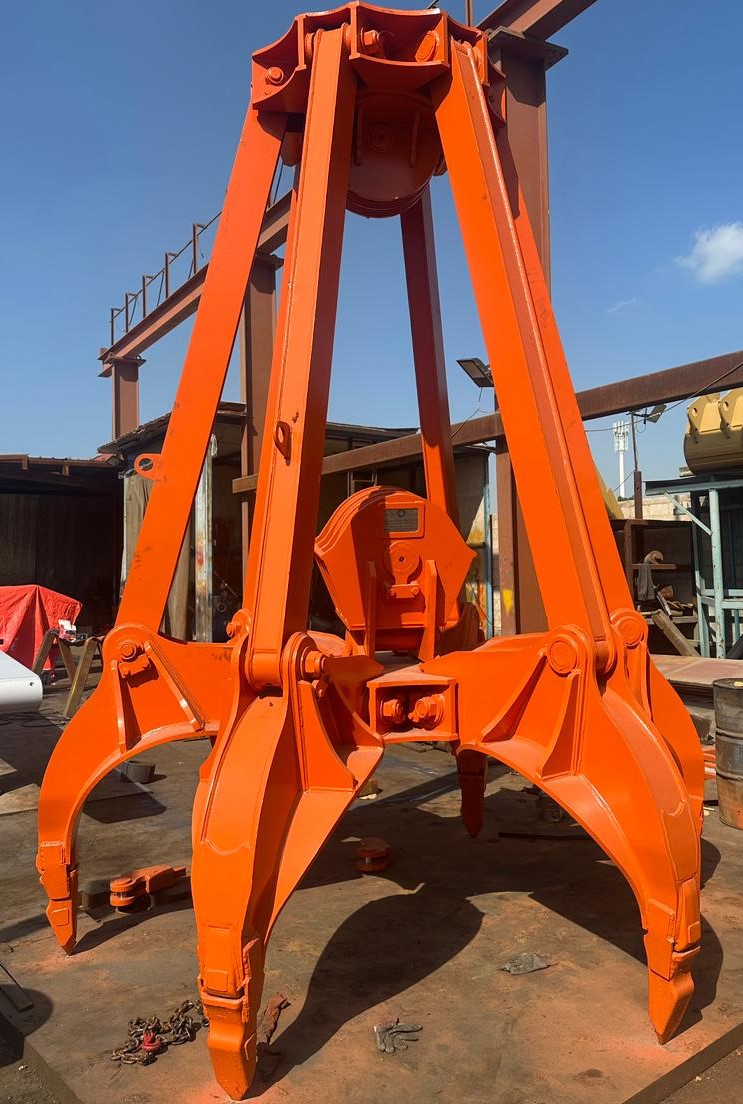 Rock Mechanical Grapper with Cable Control for Crane