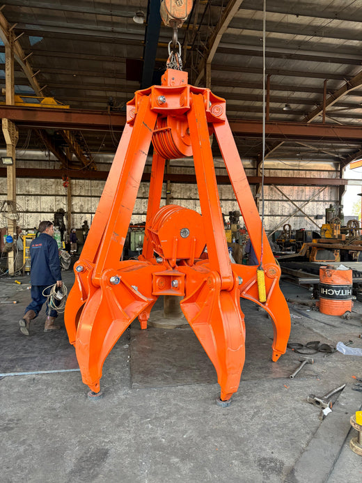 Rock Mechanical Grapper with Cable Control for Crane